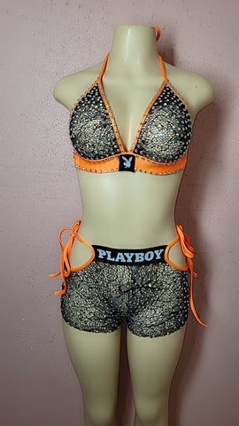 Two piece fishnet